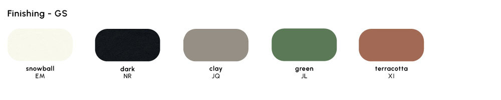 colori e finiture